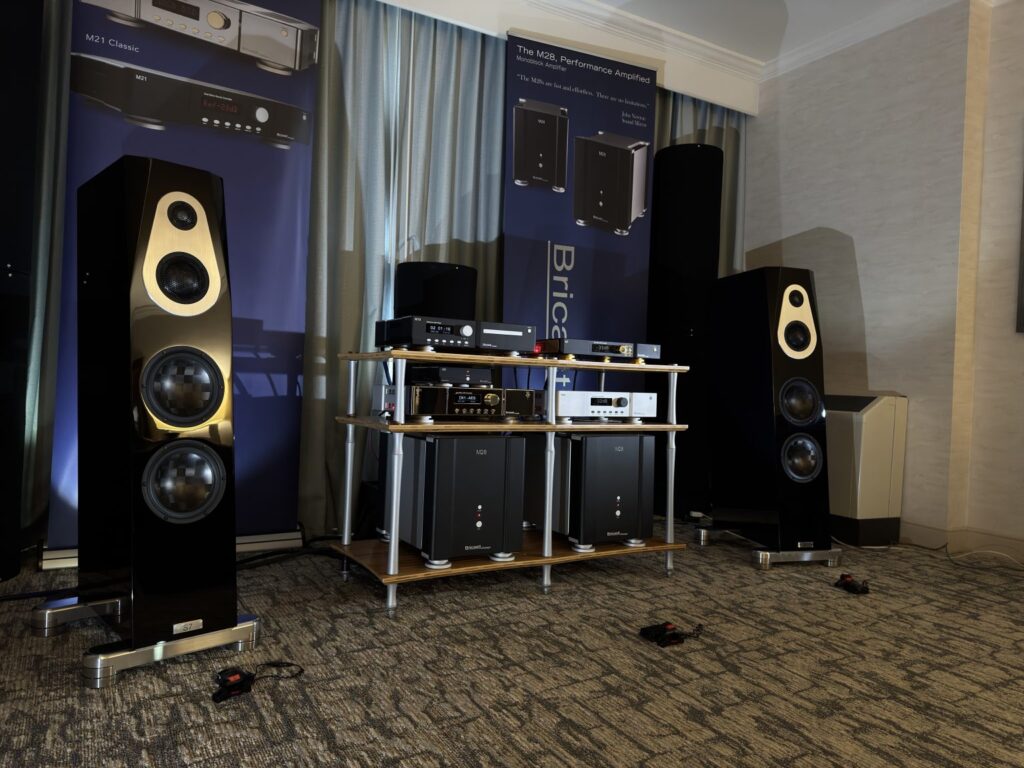 Bricasti_s7_speakers at 2025 CAF